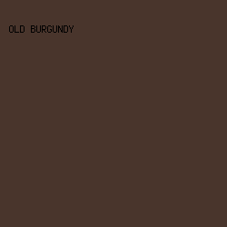 49352c - Old Burgundy color image preview