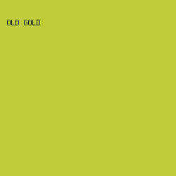 C0CC3A - Old Gold color image preview