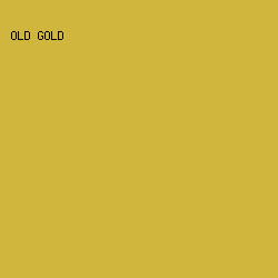 D0B63D - Old Gold color image preview