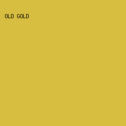 D7BD40 - Old Gold color image preview