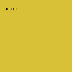 D8C136 - Old Gold color image preview