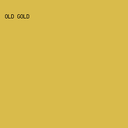 d9bb4b - Old Gold color image preview
