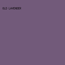 725A7A - Old Lavender color image preview