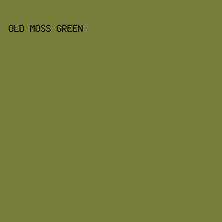787f3c - Old Moss Green color image preview