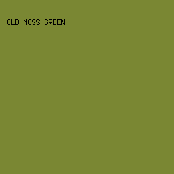 7A8733 - Old Moss Green color image preview