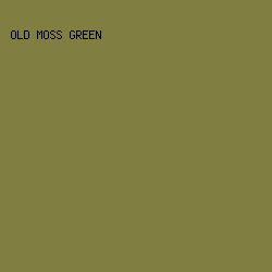 807f41 - Old Moss Green color image preview