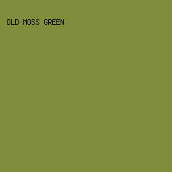 818C3A - Old Moss Green color image preview