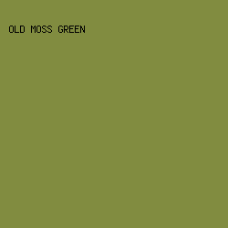 818c40 - Old Moss Green color image preview