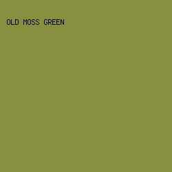 888f41 - Old Moss Green color image preview