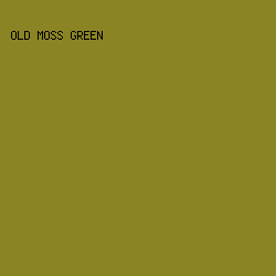 8b8424 - Old Moss Green color image preview