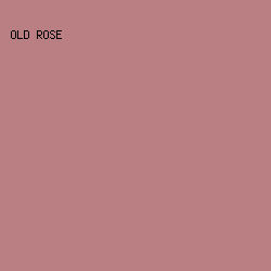 B97F83 - Old Rose color image preview