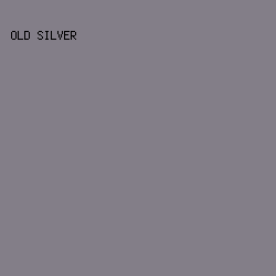837e88 - Old Silver color image preview
