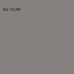85817e - Old Silver color image preview