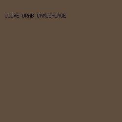 5e4d3d - Olive Drab Camouflage color image preview