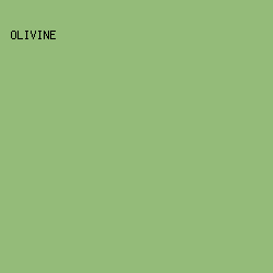 94bb79 - Olivine color image preview