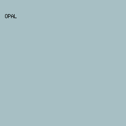 A7BFC4 - Opal color image preview