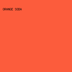 fc5c3c - Orange Soda color image preview