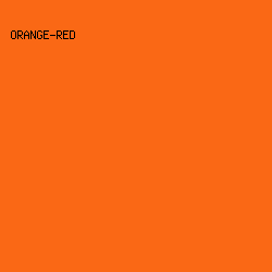FA6815 - Orange-Red color image preview