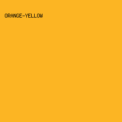 FCB523 - Orange-Yellow color image preview