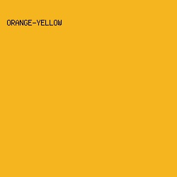 f5b51e - Orange-Yellow color image preview