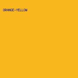 f8b71d - Orange-Yellow color image preview