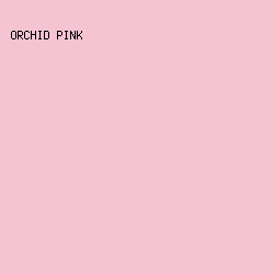 F5C4D3 - Orchid Pink color image preview