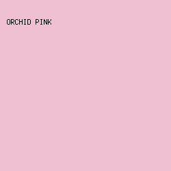 eec0d2 - Orchid Pink color image preview