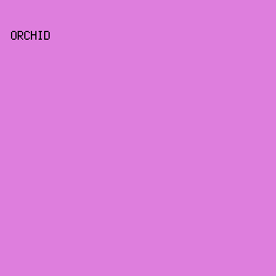 DE7EDD - Orchid color image preview
