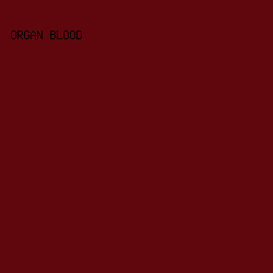 60070D - Organ Blood color image preview
