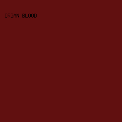 611010 - Organ Blood color image preview