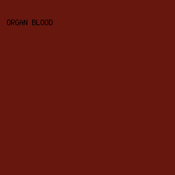 67170E - Organ Blood color image preview