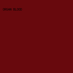 68090d - Organ Blood color image preview