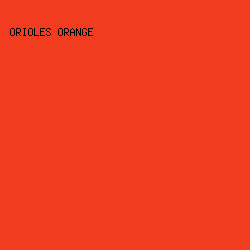 F13C1F - Orioles Orange color image preview