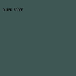 3e5754 - Outer Space color image preview