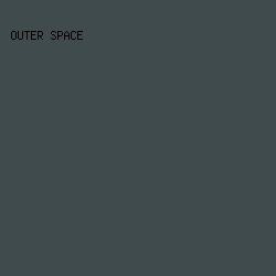 3f4b4d - Outer Space color image preview
