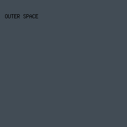 424C55 - Outer Space color image preview