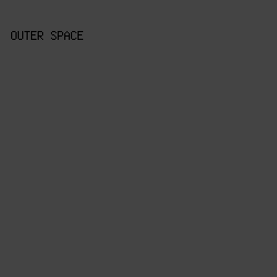 444444 - Outer Space color image preview