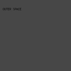 474747 - Outer Space color image preview