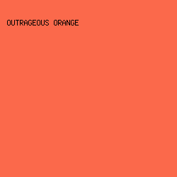 fb694b - Outrageous Orange color image preview