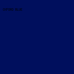 000f5d - Oxford Blue color image preview