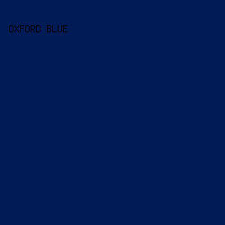 001B55 - Oxford Blue color image preview