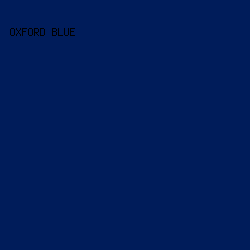 001c5a - Oxford Blue color image preview