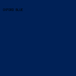 002157 - Oxford Blue color image preview
