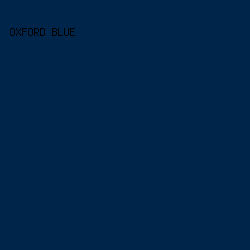 00254b - Oxford Blue color image preview