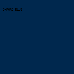00284E - Oxford Blue color image preview