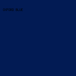 021b54 - Oxford Blue color image preview