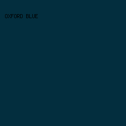 032e3e - Oxford Blue color image preview
