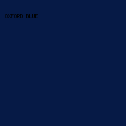 061A46 - Oxford Blue color image preview