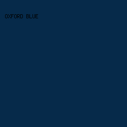 062A4A - Oxford Blue color image preview