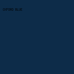0D2C49 - Oxford Blue color image preview